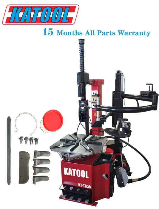 Katool KT-T850 Tilt-Arm Wheel Clamp Tire Changer Machine