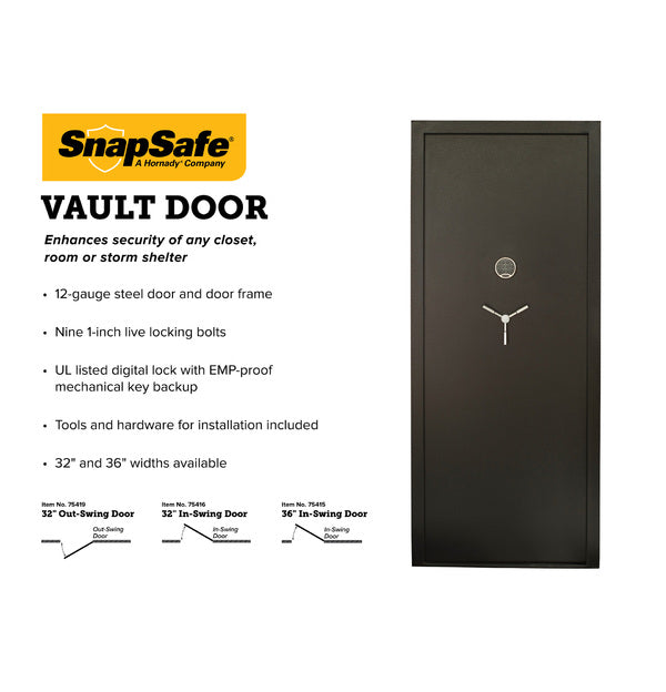 SnapSafe® Vault Doors - 75415