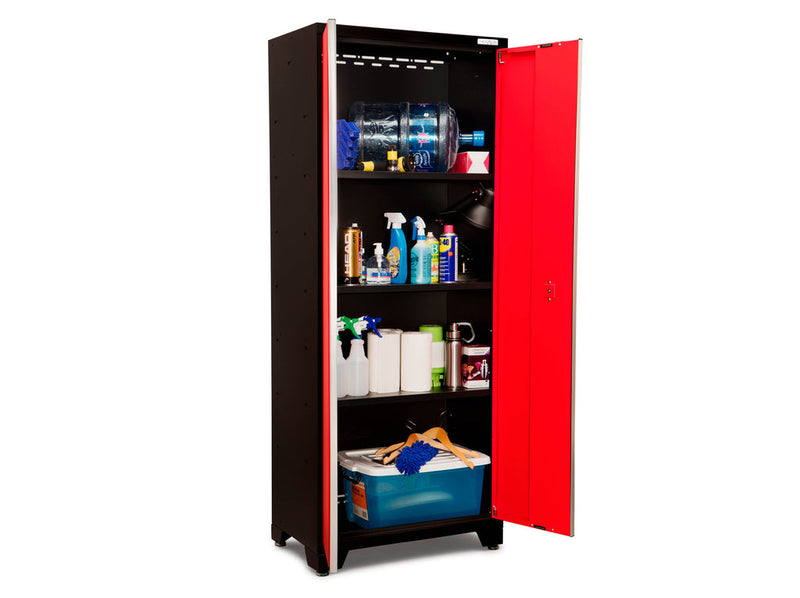 NewAge Bold Series 12 Piece Cabinet Set with Project Center, Tool Drawer, Base, Wall Cabinets and Locker