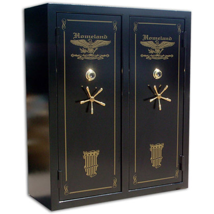 Homeland Safes Double Door Gun Safe Level V – 72 x 60 x 27 - 1.5 Hours Fire Rating