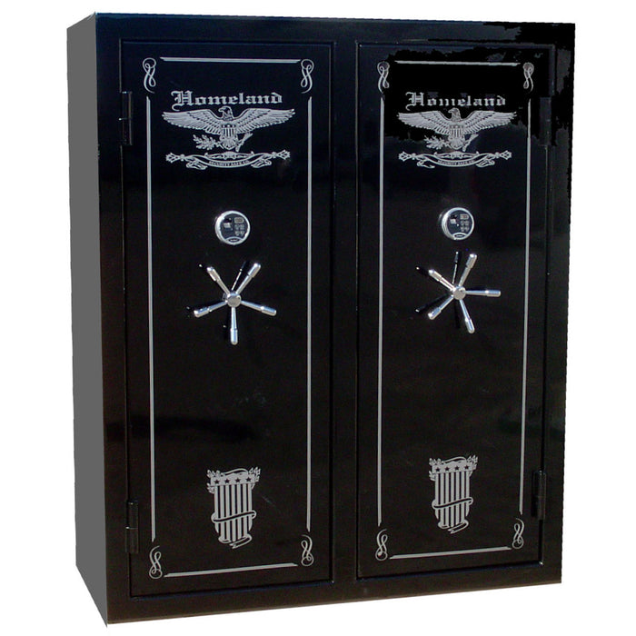 Homeland Safes Double Door Gun Safe Level VII – 72 x 60 x 27 - 2.5 Hours Fire Rating