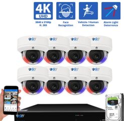 GW Security 8 Channel NVR Security Camera System