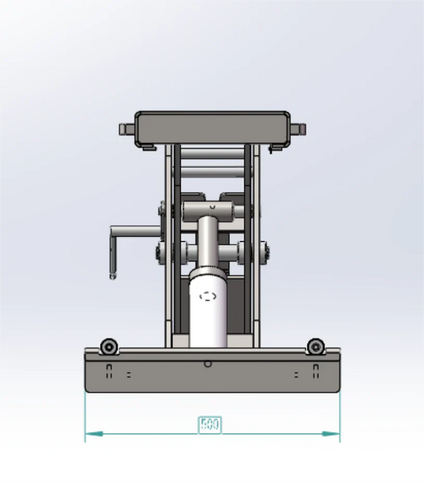 Katool KT-RJ50 Rolling Jack 5000 lbs Lifting Capacity