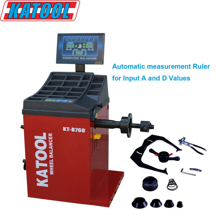 Katool Tire Changer KT-T830 & Wheel Balancer KT-B760 Combo