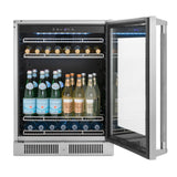 NewAge Pro Series 6 Piece Cabinet Set with Base, Wall Cabinet, Locker and Glass Door Fridge
