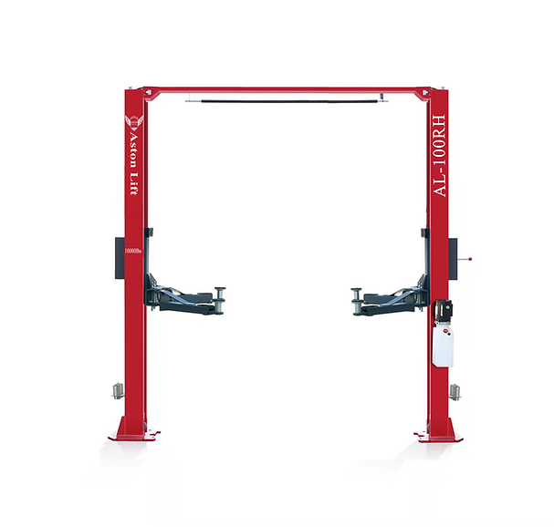 Aston® AL-100RH 2-Post Car Lift 10,000lbs. Symmetric Single Point Lock Release