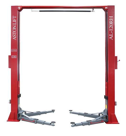 Aston® 12000 lbs. 2 Post Car Lift Symmetric Overhead Single Point Lock Release