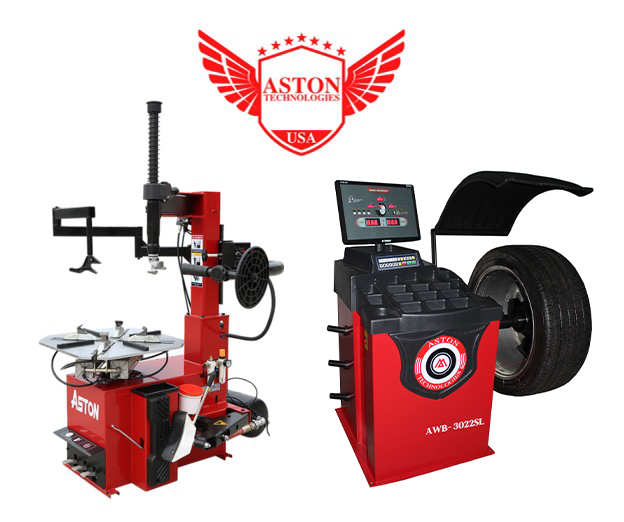 Aston® Tire Changer 2.0HP Stronger Motor & Wheel Balancer Combo 1580-3022