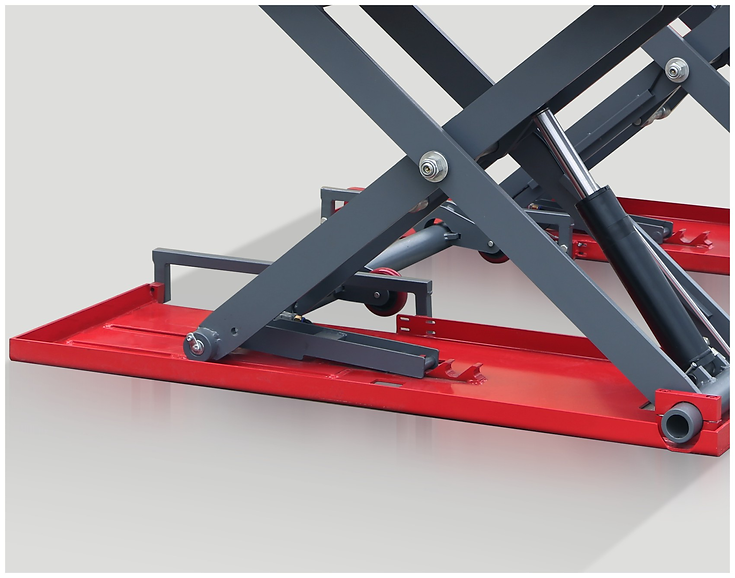 Aston® Mid-Rise Scissor Lift 8000lb 47" Electric Lock Release 220V ASL-MR8047