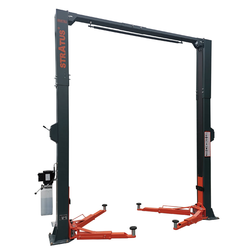 Stratus Clear Floor Direct Drive 9,000 LBS Capacity Single Point Manual Release Vehicle Lift SAE-C9P