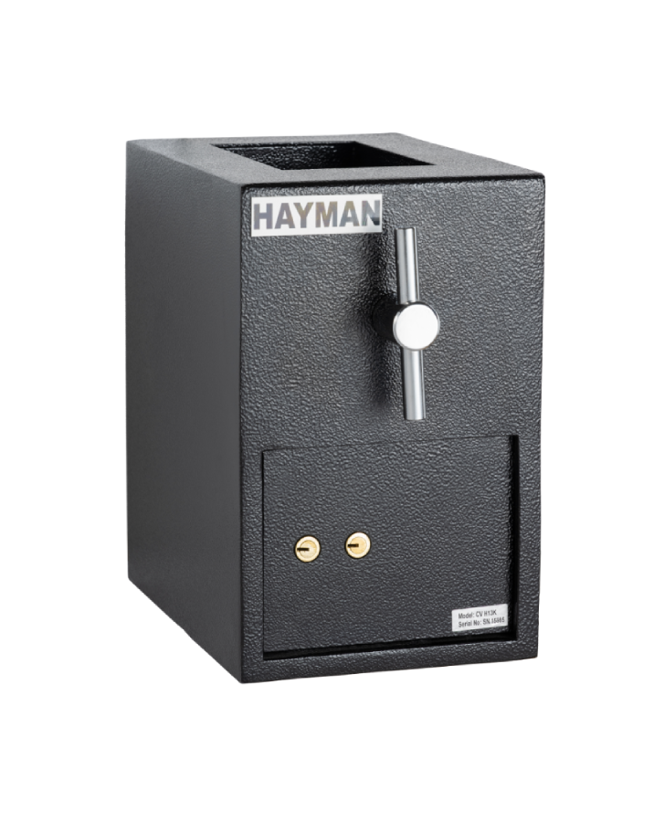 Hayman CV-H13-K CashVault Top Loading Rotary Depository Safe
