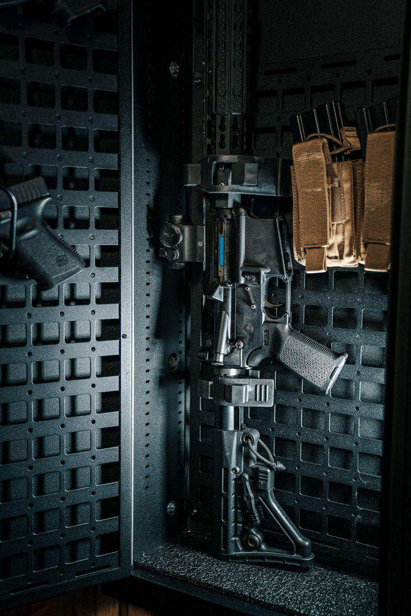 V-Line Tactical Closet Vault In-Wall Safe For Tactical Gear - 51653-S FBLK