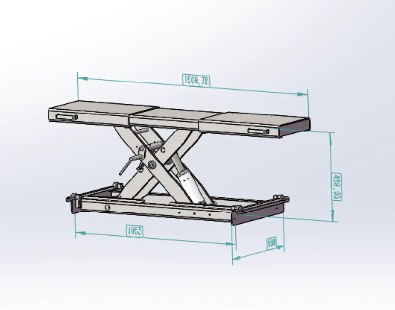 Katool KT-RJ50 Rolling Jack 5000 lbs Lifting Capacity