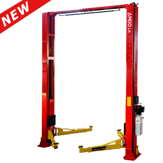 AMGO Heavy-duty 2 post lift clear-floor 18,000lbs 4 two stages arms lift - OH-18