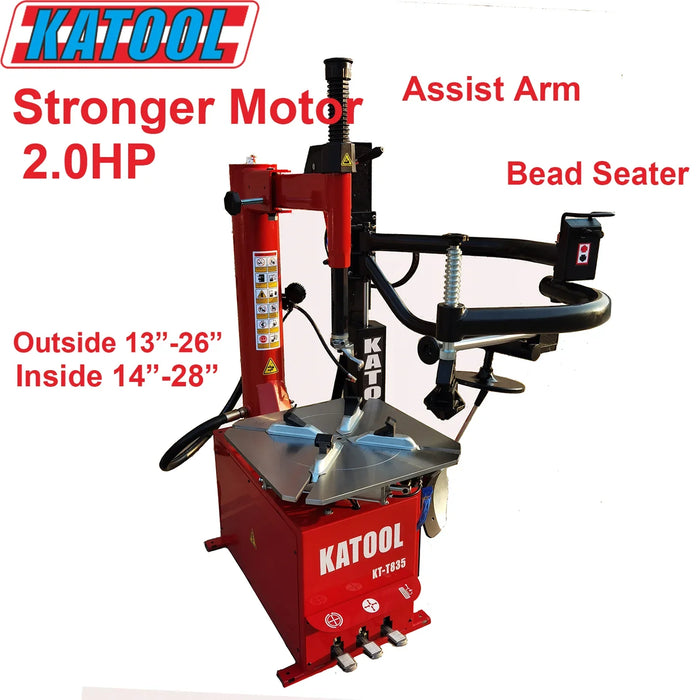 Katool KT-T835 Wheel Clamp Tire Changer Machine