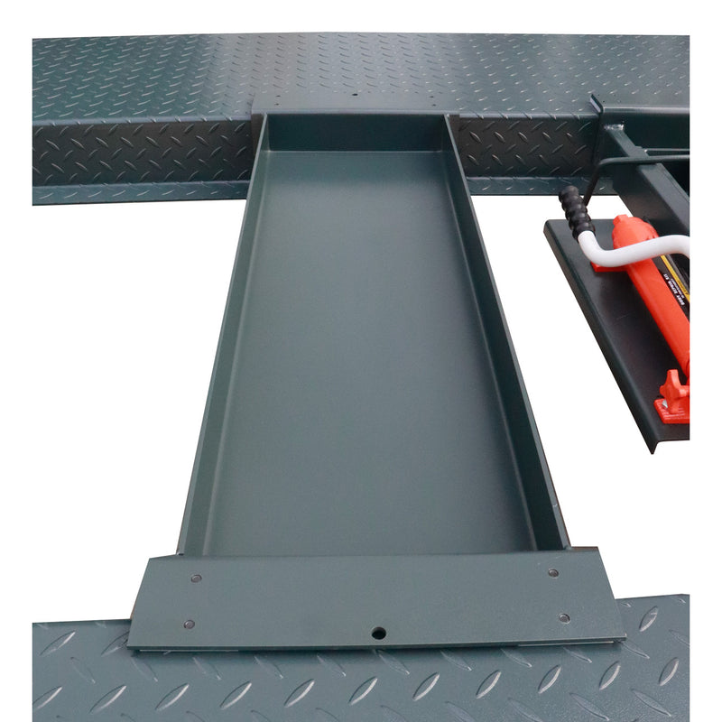 Stratus 4 Post 9,000 LBS Capacity Manual Release Storage Parking Car Lift With Castors SAE-P49