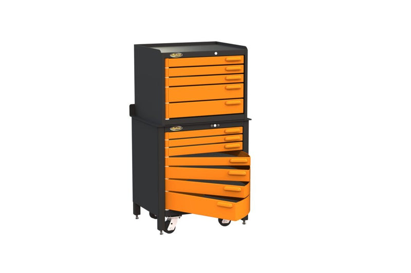 Swivel Benchtop storage - 5 drawers, Pro80 drawers