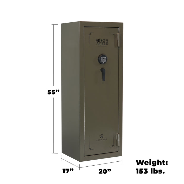 Journey 20-Gun Electronic Lock Gun Safe - SA5520J