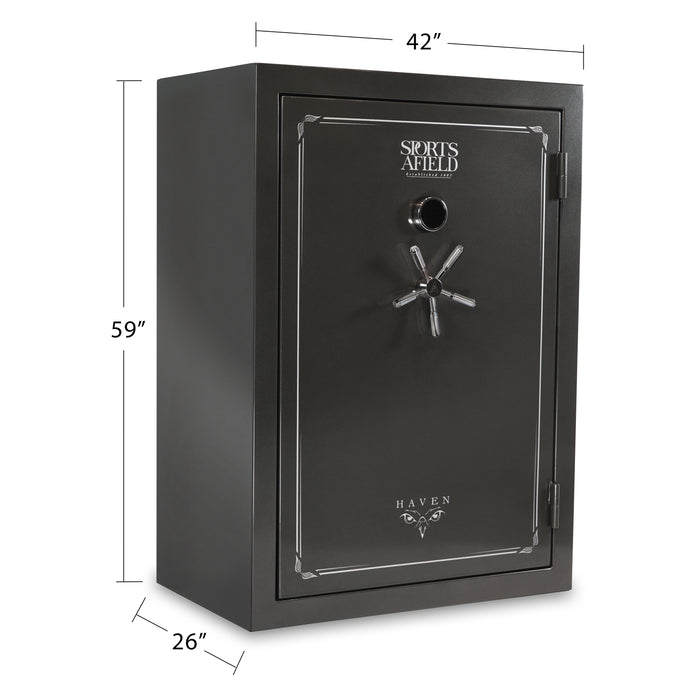 Haven 48-Gun Fire and Waterproof Electronic Lock Gun Safe - SA5942HX