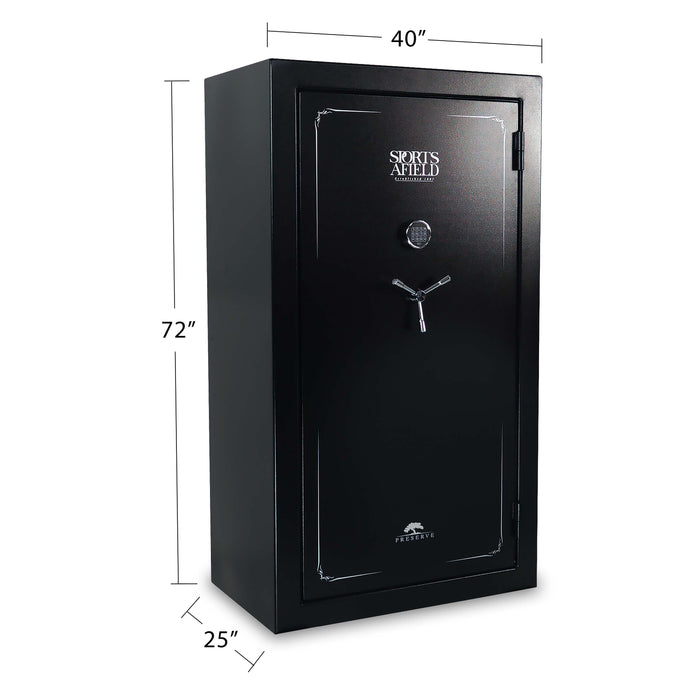 Preserve 60-Gun Fire and Waterproof Gun Safe with Electronic Lock - SA7240P