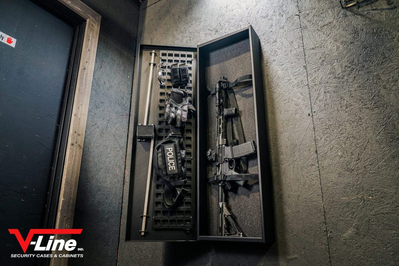 V-Line Shotgun, Rifle, Tactical (SRT) Vault - 43145-SG-FBLK