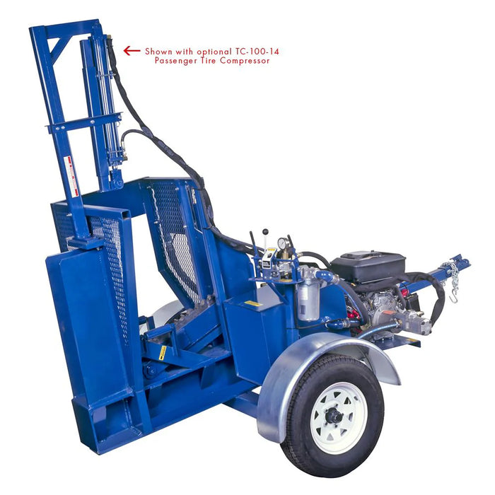 TSI Tire Cutter Hyd. 10 HP  3 Phase Electric TC-100 E 3PH