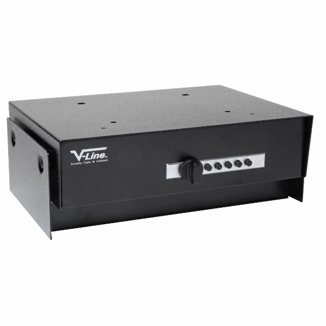 V-Line Hide-Away Pistol Safe - 3912-S BLK