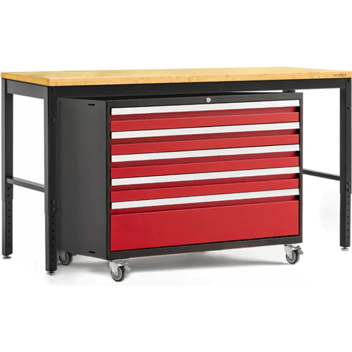 NewAge Pro 3.0 Series 42" Tool Cabinet And 84" Workbench With Worktop