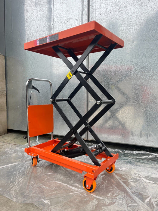 Katool Hydraulic Lift Table Cart 330lbs Manual Scissor Lift Table