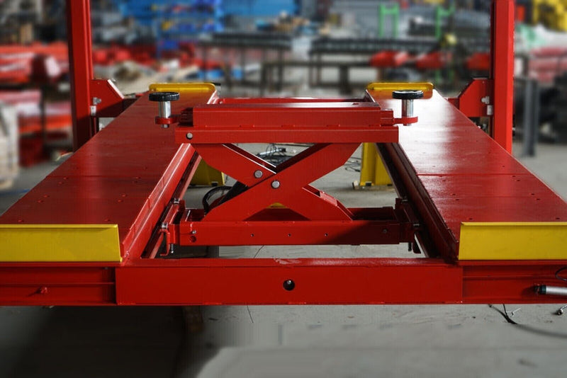 Katool KT-4H150 Heavy Duty 4-Post Alignment Lift 15,000lbs. Rolling Jack Included (Warehouse Pickup Only)