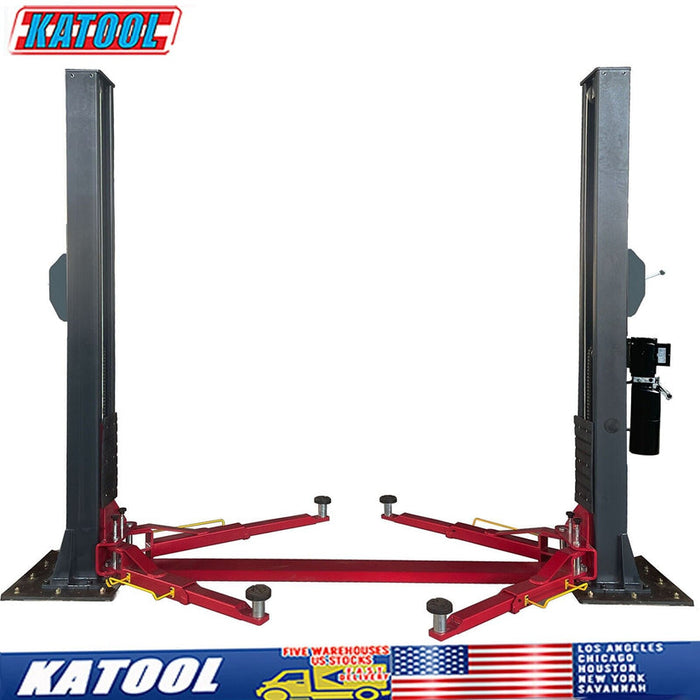 Katool H120D 12000 Lbs Two Post Lift Single Lock Release Auto lift Car lift